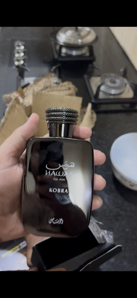 Rasasi Hawas Kobra Eau de Parfum for Men - Customer Photo From Prince Middha