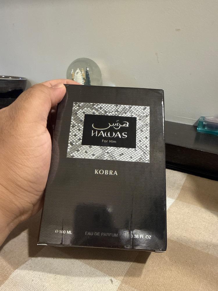 Rasasi Hawas Kobra Eau de Parfum for Men - Customer Photo From Taahir Shaikh