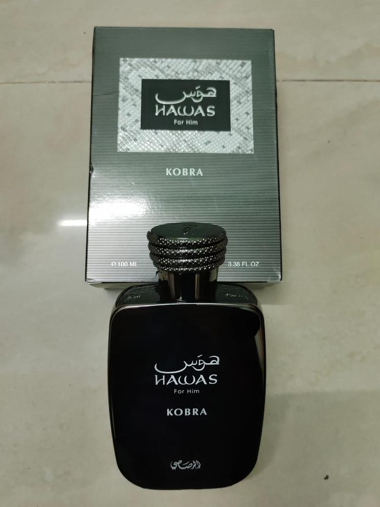 Rasasi Hawas Kobra Eau de Parfum for Men - Customer Photo From Rohan