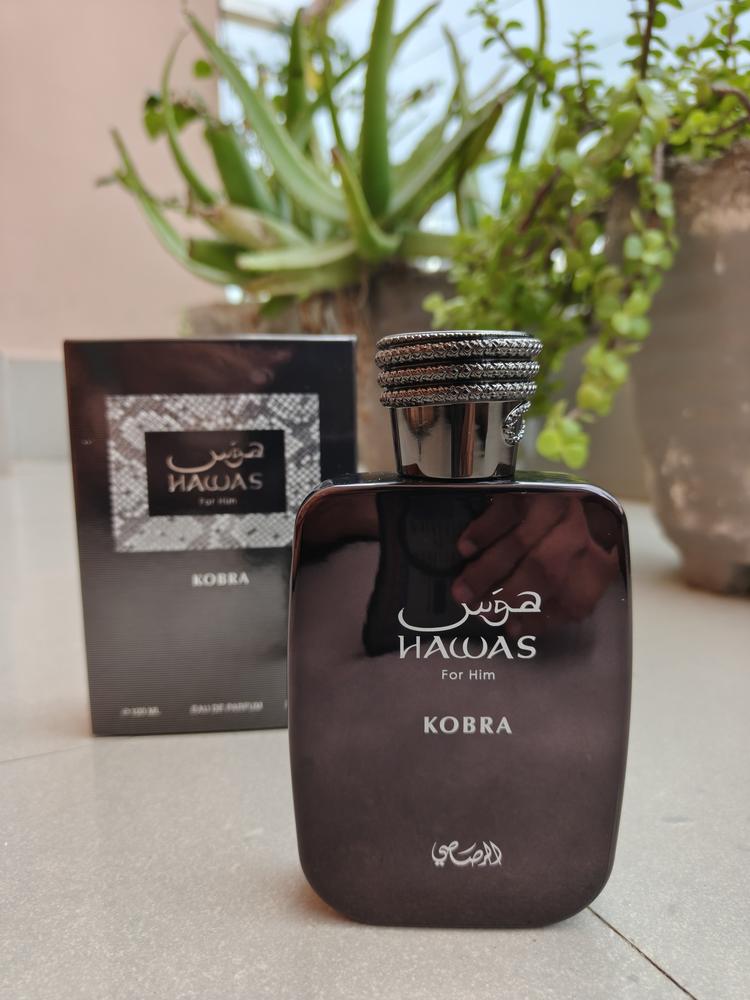 Rasasi Hawas Kobra Eau de Parfum for Men - Customer Photo From Vishal Bharadwaj