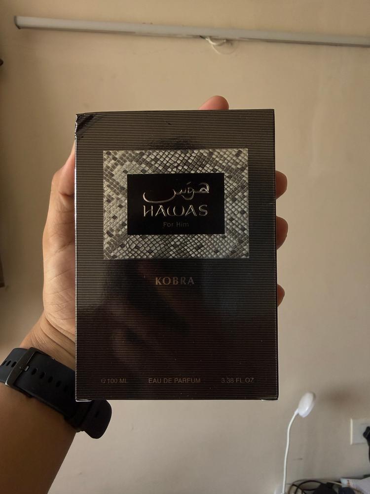 Rasasi Hawas Kobra Eau de Parfum for Men - Customer Photo From Sujay Singh