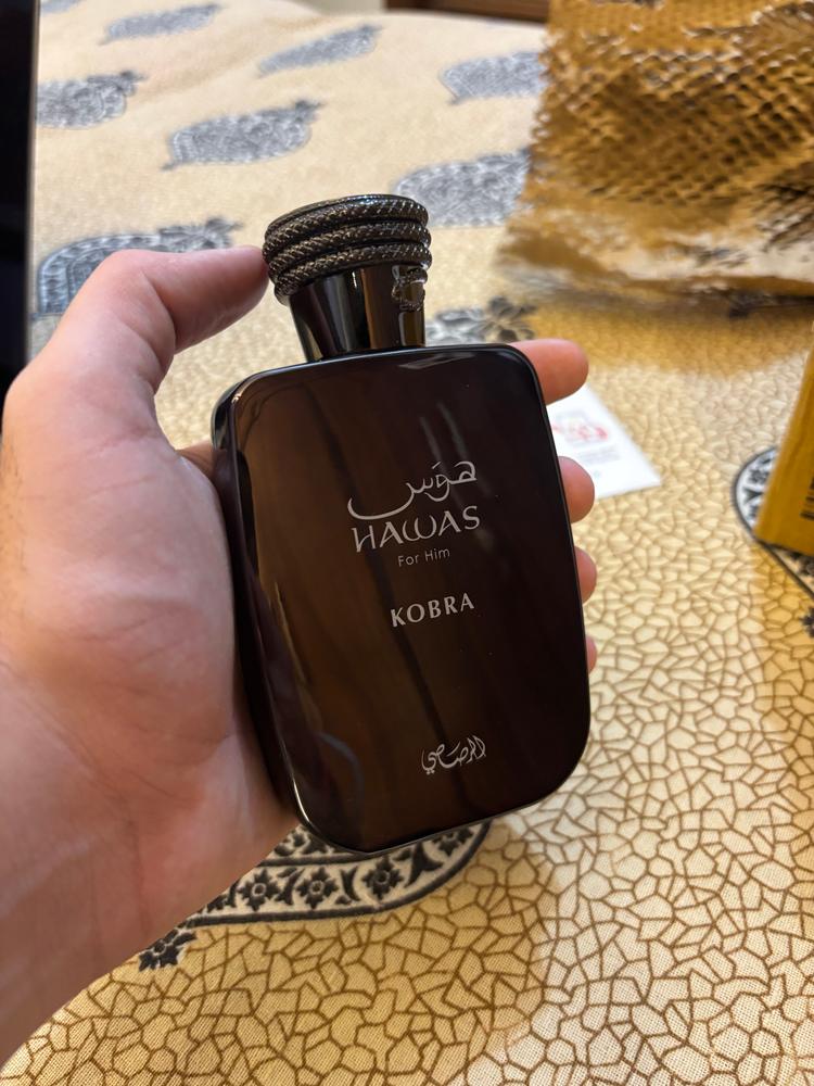 Rasasi Hawas Kobra Eau de Parfum for Men - Customer Photo From Pulkit