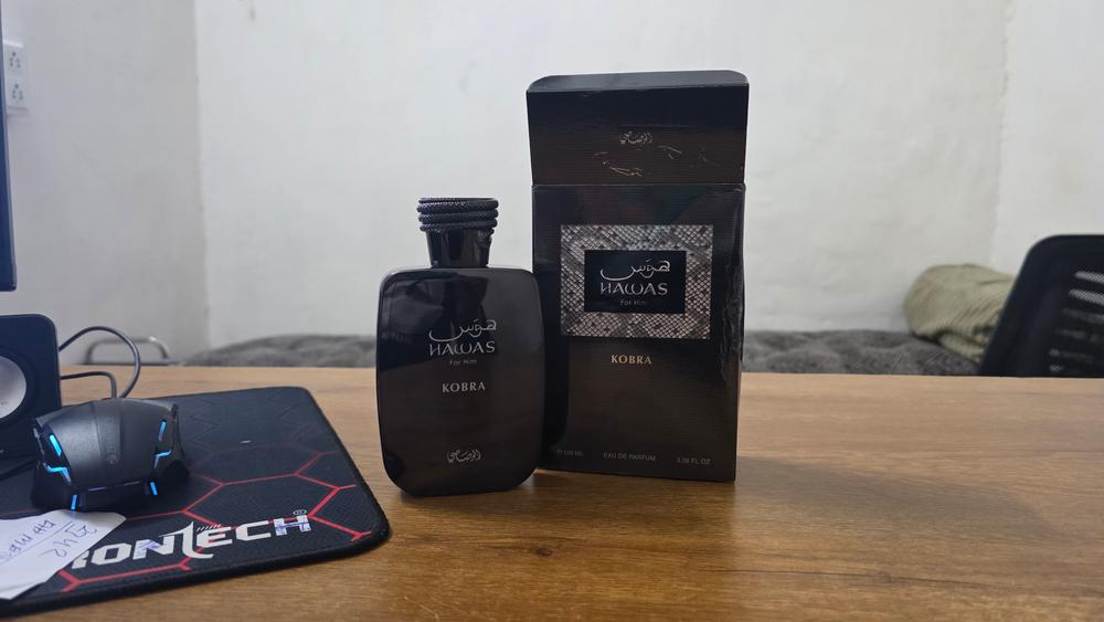 Rasasi Hawas Kobra Eau de Parfum for Men - Customer Photo From Vikram 