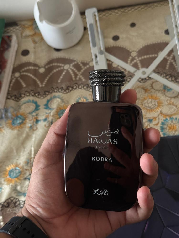 Rasasi Hawas Kobra Eau de Parfum for Men - Customer Photo From Sujay Singh
