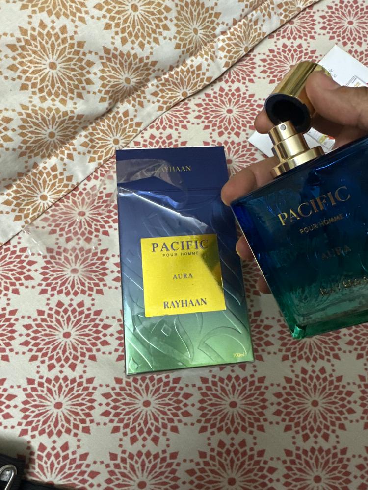 Rayhaan Pacific Aura Eau de Parfum for Men - Customer Photo From Dhruv Tare