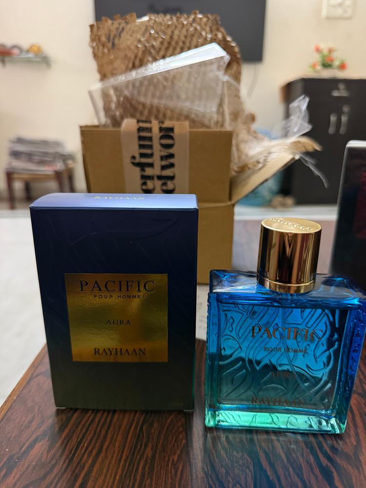 Rayhaan Pacific Aura Eau de Parfum for Men - Customer Photo From Poojith 