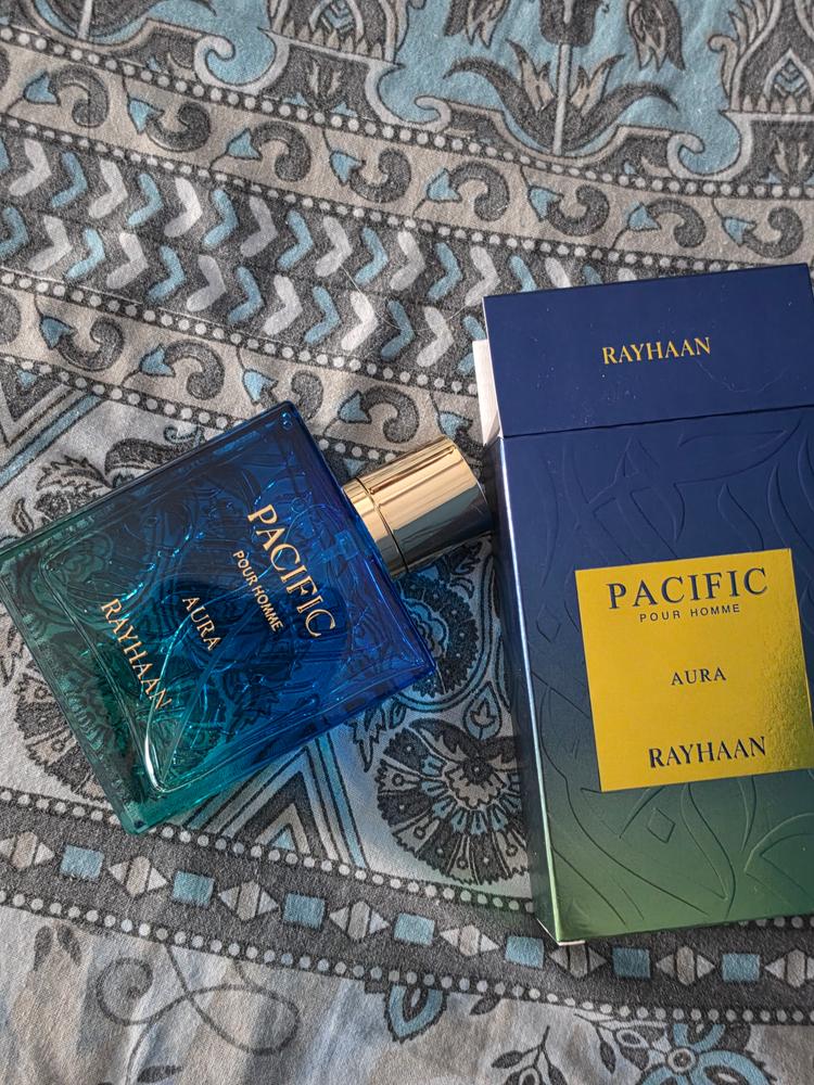 Rayhaan Pacific Aura Eau de Parfum for Men - Customer Photo From Humayun khan