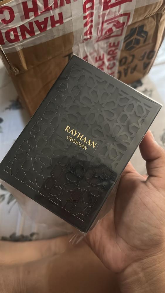 Rayhaan Obsidion Eau de Parfum for Men - Customer Photo From Harshit