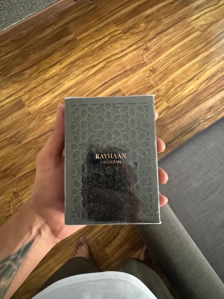 Rayhaan Obsidion Eau de Parfum for Men - Customer Photo From Aman Kitake