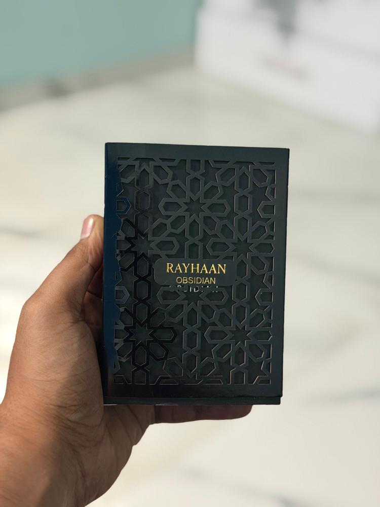 Rayhaan Obsidion Eau de Parfum for Men - Customer Photo From FM