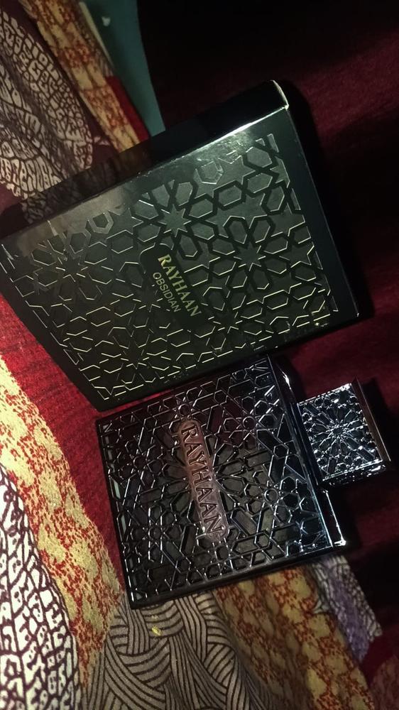 Rayhaan Obsidion Eau de Parfum for Men - Customer Photo From Sayyed Ayan