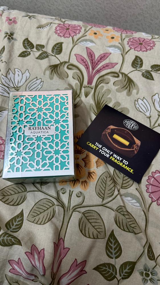Rayhaan Aquatica Eau de Parfum for Men - Customer Photo From Adnan Syed