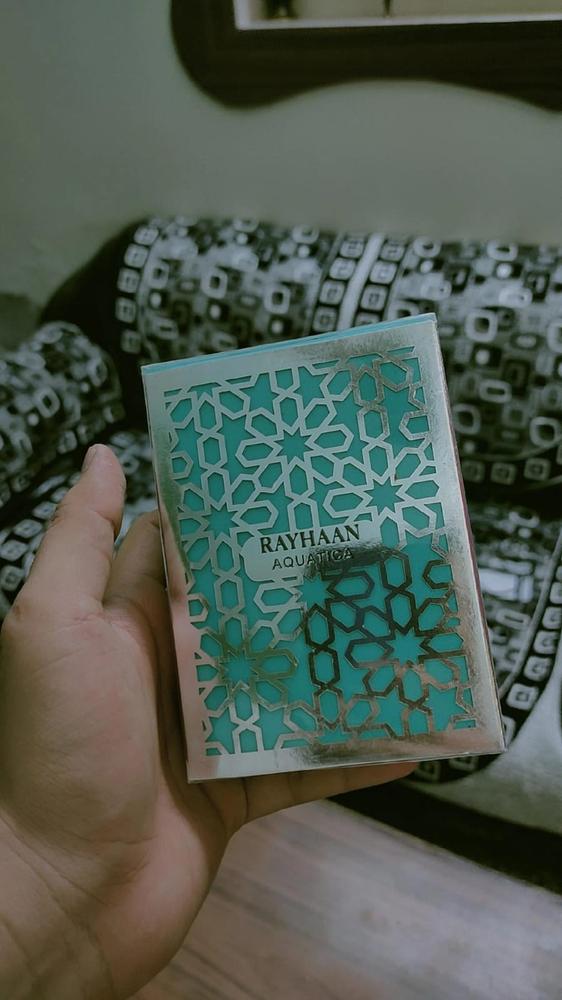 Rayhaan Aquatica Eau de Parfum for Men - Customer Photo From Tabish Mohammad