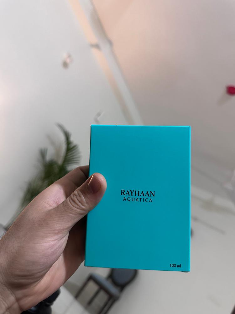 Rayhaan Aquatica Eau de Parfum for Men - Customer Photo From Saif Rizvi