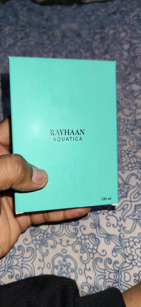 Rayhaan Aquatica Eau de Parfum for Men - Customer Photo From jitendra patil