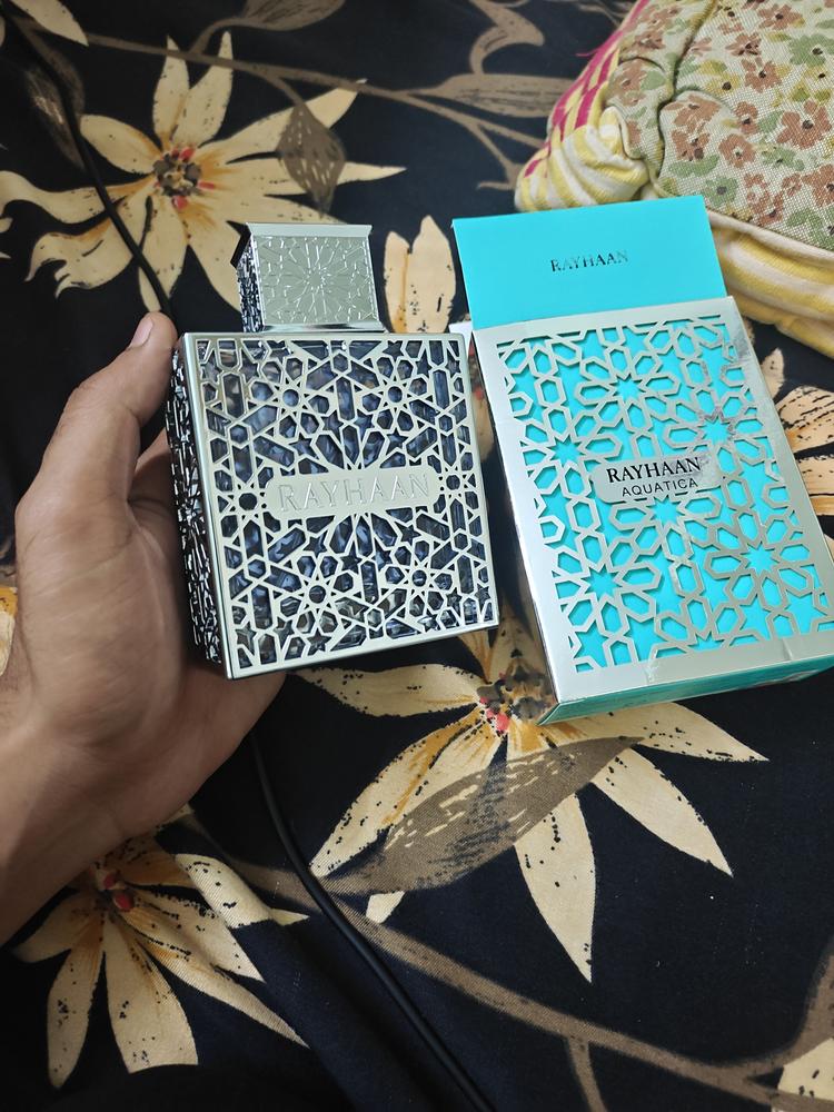 Rayhaan Aquatica Eau de Parfum for Men - Customer Photo From Abdu Nivi