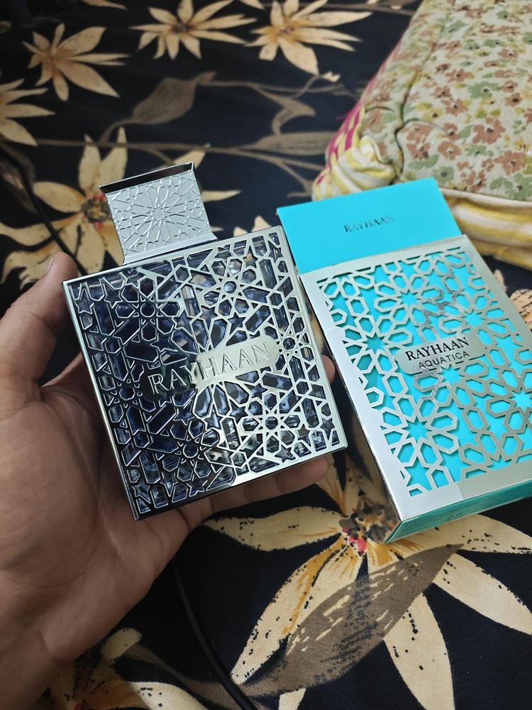 Rayhaan Aquatica Eau de Parfum for Men - Customer Photo From Abdu Nivi