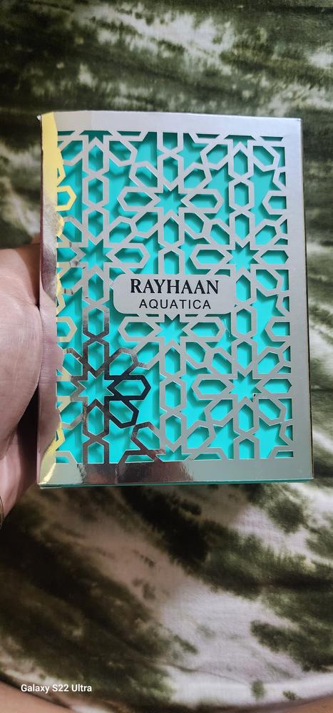 Rayhaan Aquatica Eau de Parfum for Men - Customer Photo From Shreya Mullick