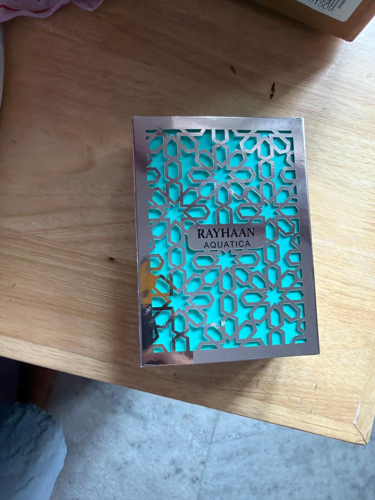 Rayhaan Aquatica Eau de Parfum for Men - Customer Photo From Abdullah