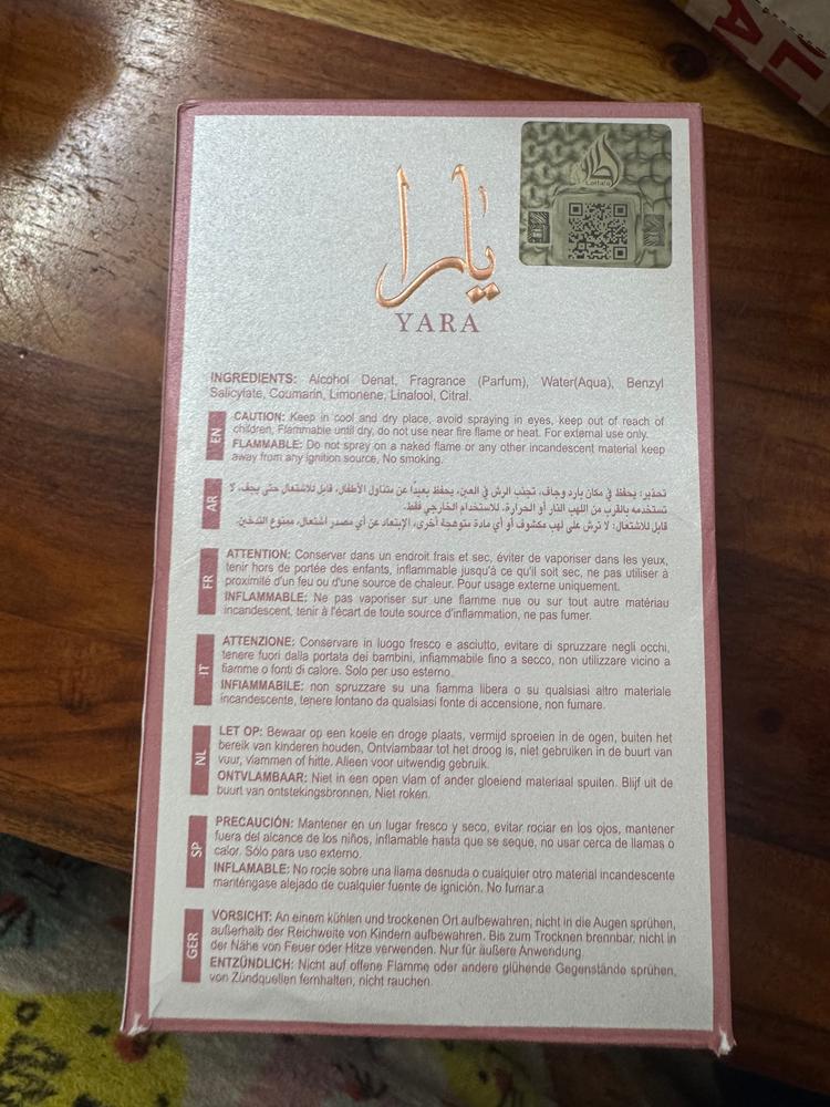 Lattafa Yara Elixir Eau de Parfum for Women - Customer Photo From Pinal Gonsalves