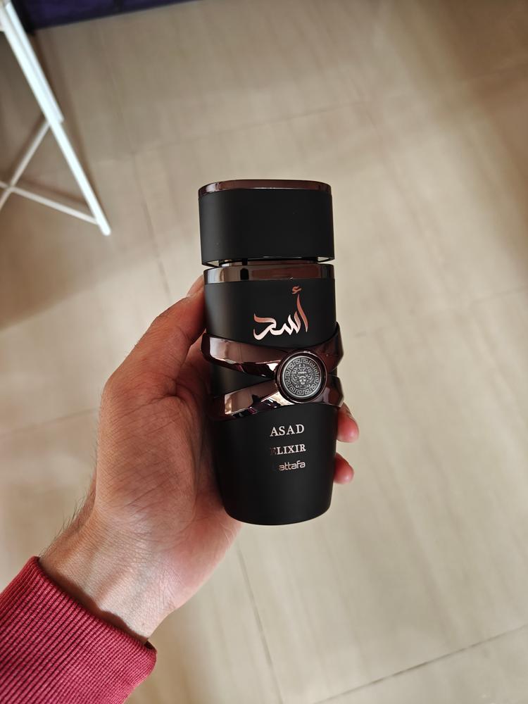Lattafa Asad Elixir Eau de Parfum for Men - Customer Photo From vatsal kumar
