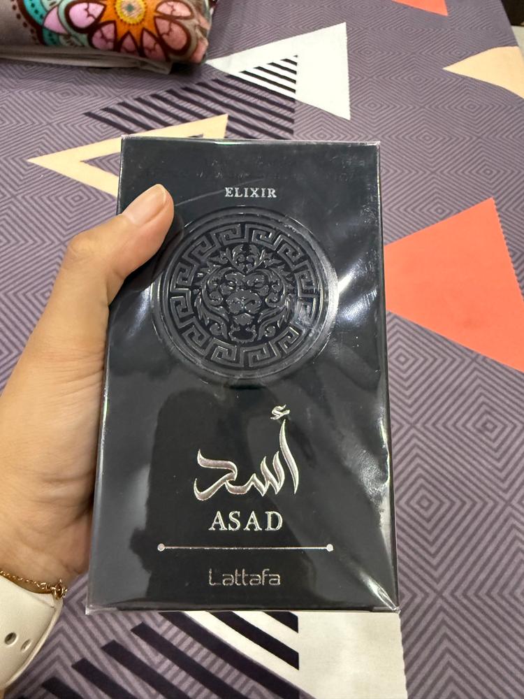 Lattafa Asad Elixir Eau de Parfum for Men - Customer Photo From Prerna Angrish