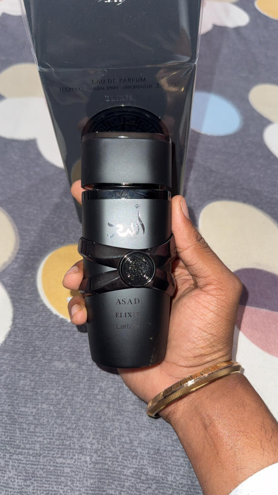 Lattafa Asad Elixir Eau de Parfum for Men - Customer Photo From Heet Korat