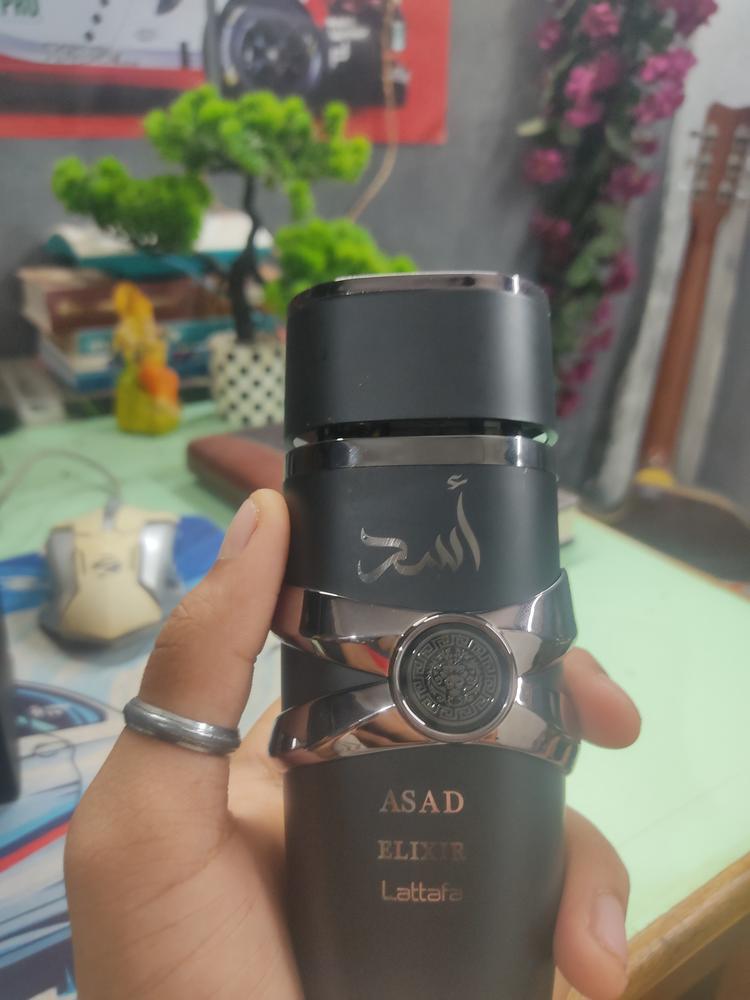 Lattafa Asad Elixir Eau de Parfum for Men - Customer Photo From Rocky Majee