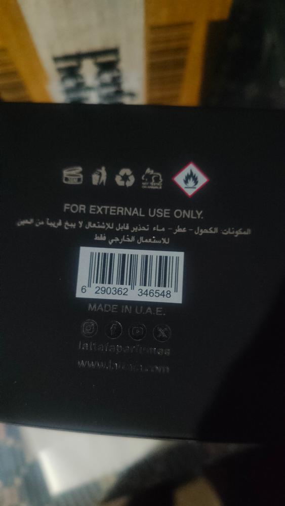 Lattafa Asad Elixir Eau de Parfum for Men - Customer Photo From Sandeep Jagdeva