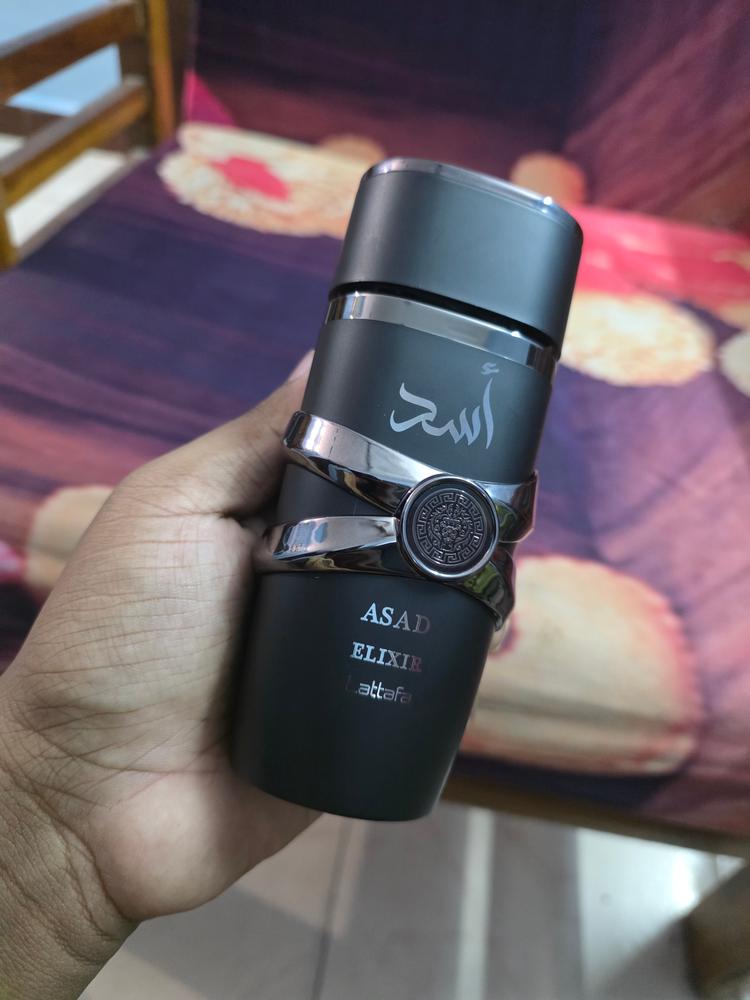 Lattafa Asad Elixir Eau de Parfum for Men - Customer Photo From MR KARTHIKEYAN MURUGAN
