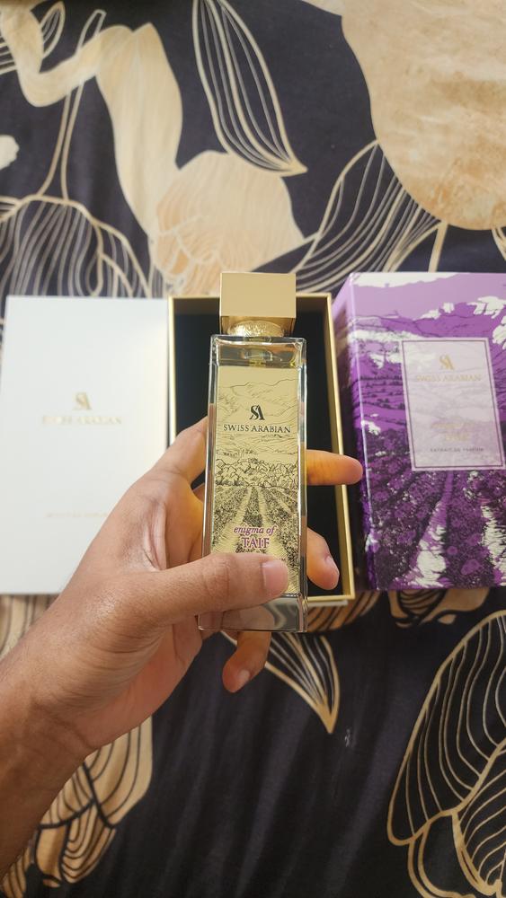 Swiss Arabian Enigma of Taif Extrait de Parfum - Customer Photo From Adithyan