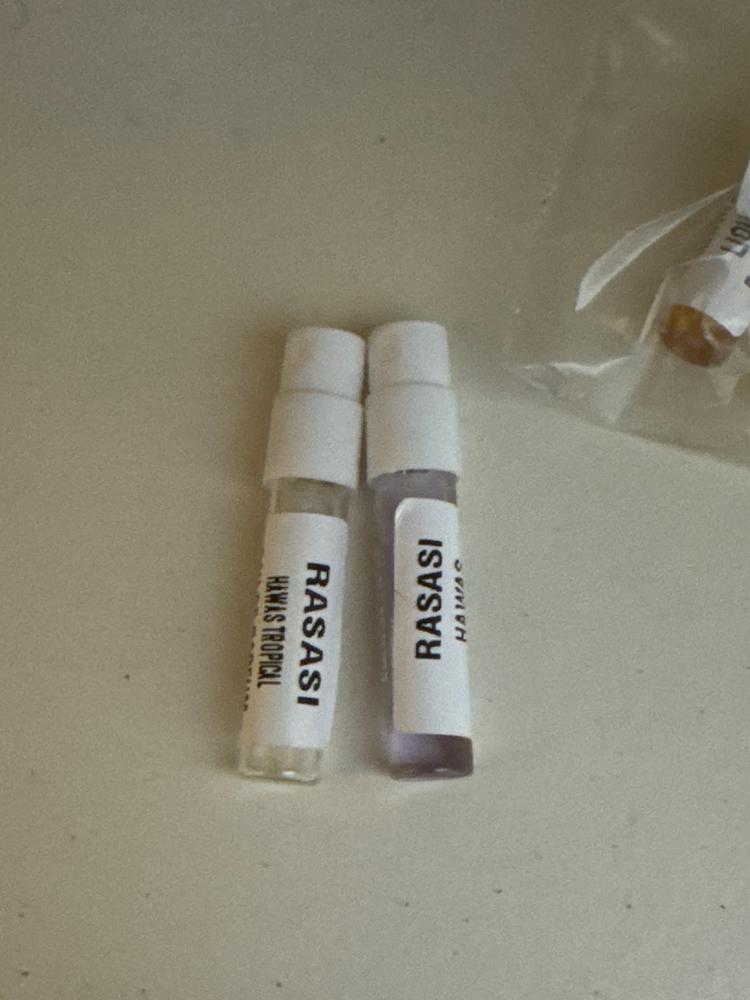 Hawas Sampling Set(Hawas, Ice, Tropical) 3 x 1ml - Customer Photo From Tarun Rohith Kodi