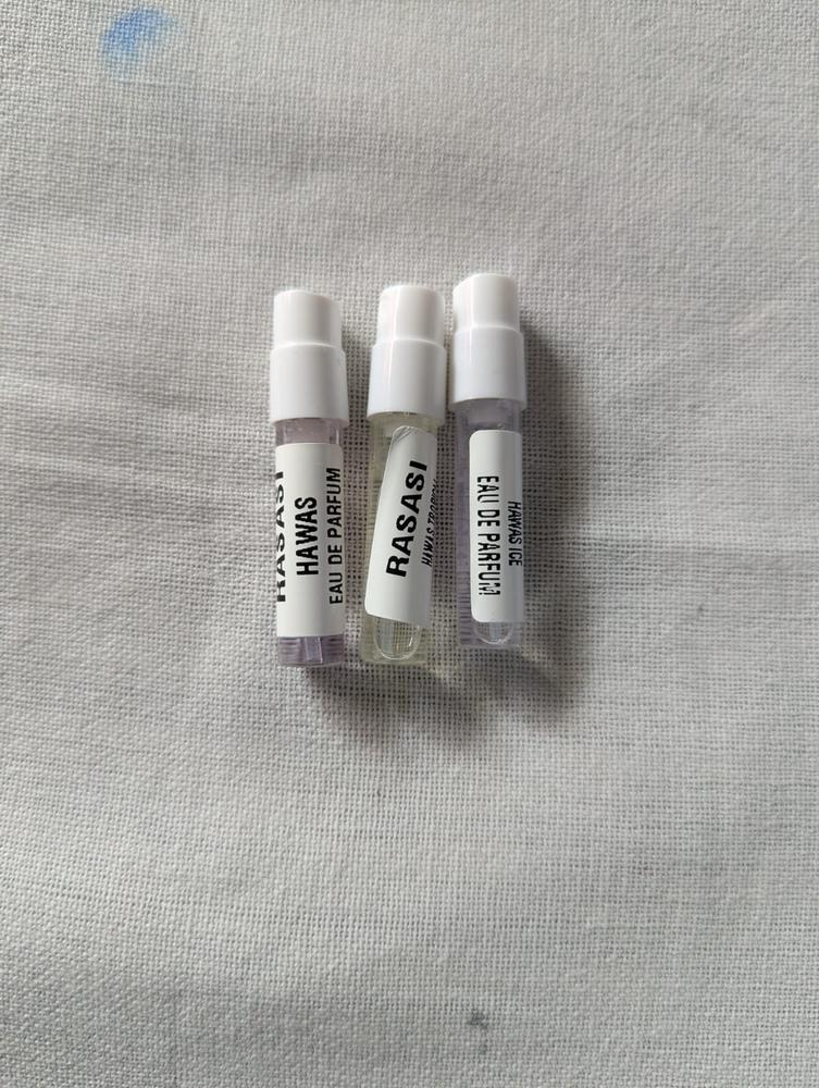 Hawas Sampling Set(Hawas, Ice, Tropical) 3 x 1ml - Customer Photo From Deboditya