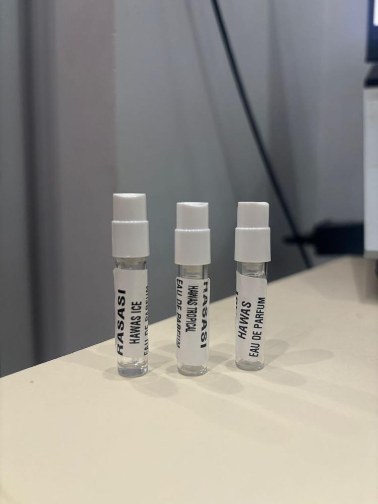 Hawas Sampling Set(Hawas, Ice, Tropical) 3 x 1ml - Customer Photo From SAI SRI CHARAN VEMULAPALLY