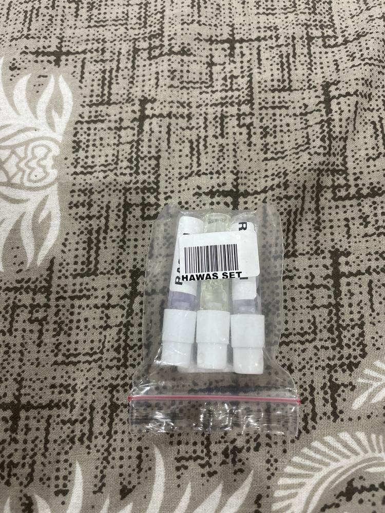 Hawas Sampling Set(Hawas, Ice, Tropical) 3 x 1ml - Customer Photo From Jaideep