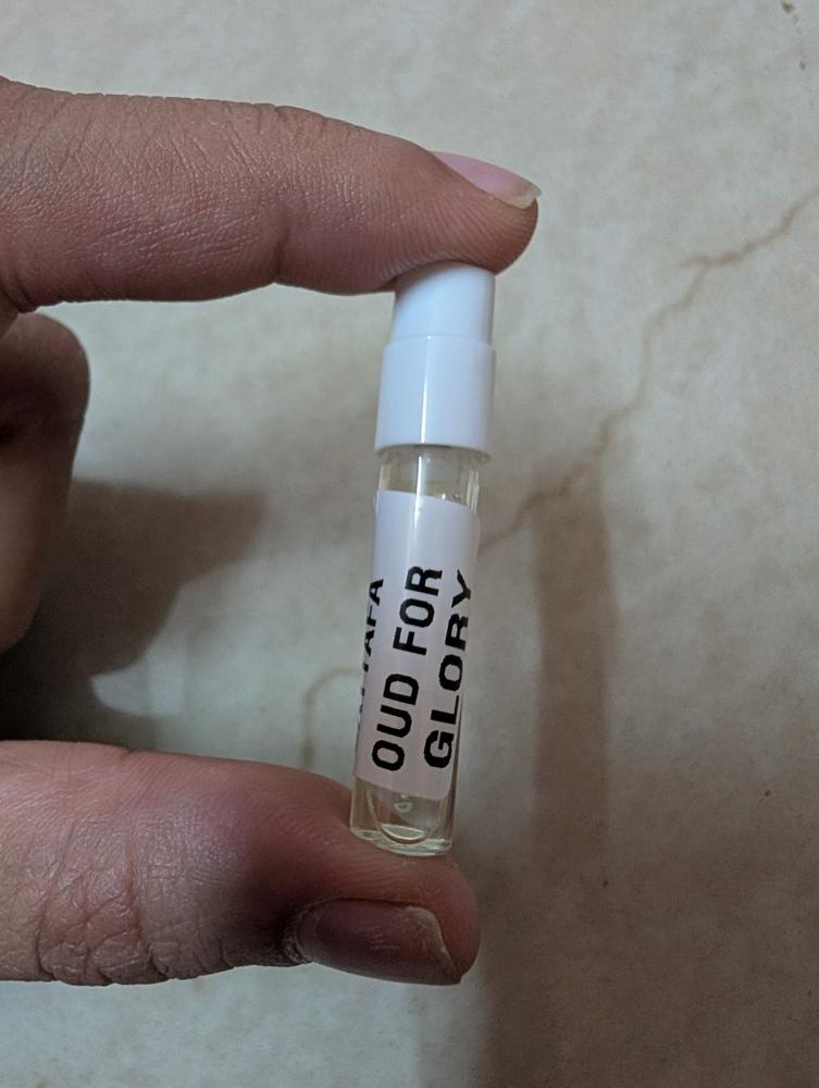 Lattafa Badee Sampling Set ( Oud for Glory, Amythest, Honor & Glory) 3 x 1ml - Customer Photo From Harsh Nagra