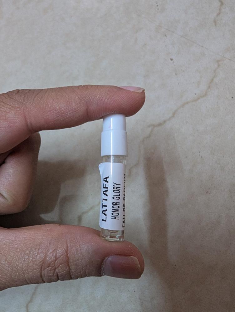 Lattafa Badee Sampling Set ( Oud for Glory, Amythest, Honor & Glory) 3 x 1ml - Customer Photo From Harsh Nagra