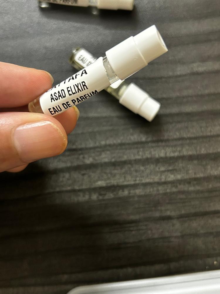 Lattafa Asad Sampling Set( Asad, Bourbon, Zanzibar) 3 x 1ml - Customer Photo From Navjot singh