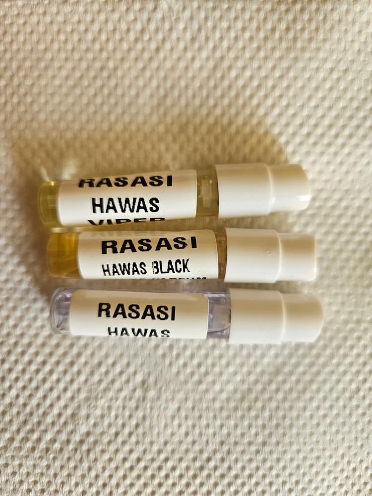 Hawas New Arrivals Sampling Set ( Black,Viper,Atlantis) 3 x 1ml - Customer Photo From Aman Raizada