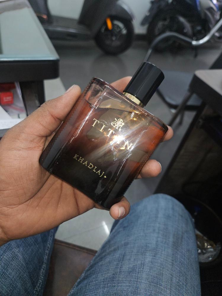 Khadlaj Titan Eau de Parfum for Men - Customer Photo From Tushar 