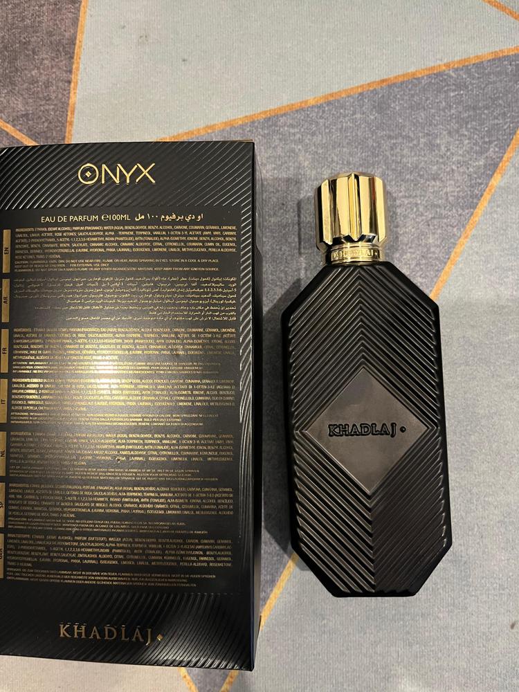 Khadlaj Onyx Gold Eau de Parfum for Men - Customer Photo From Kumar