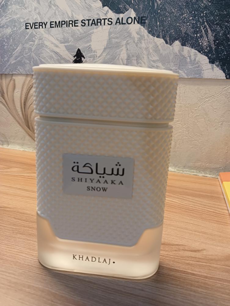 Khadlaj Shiyaaka Snow Eau de Parfum for Men - Customer Photo From Abhinav Prakash
