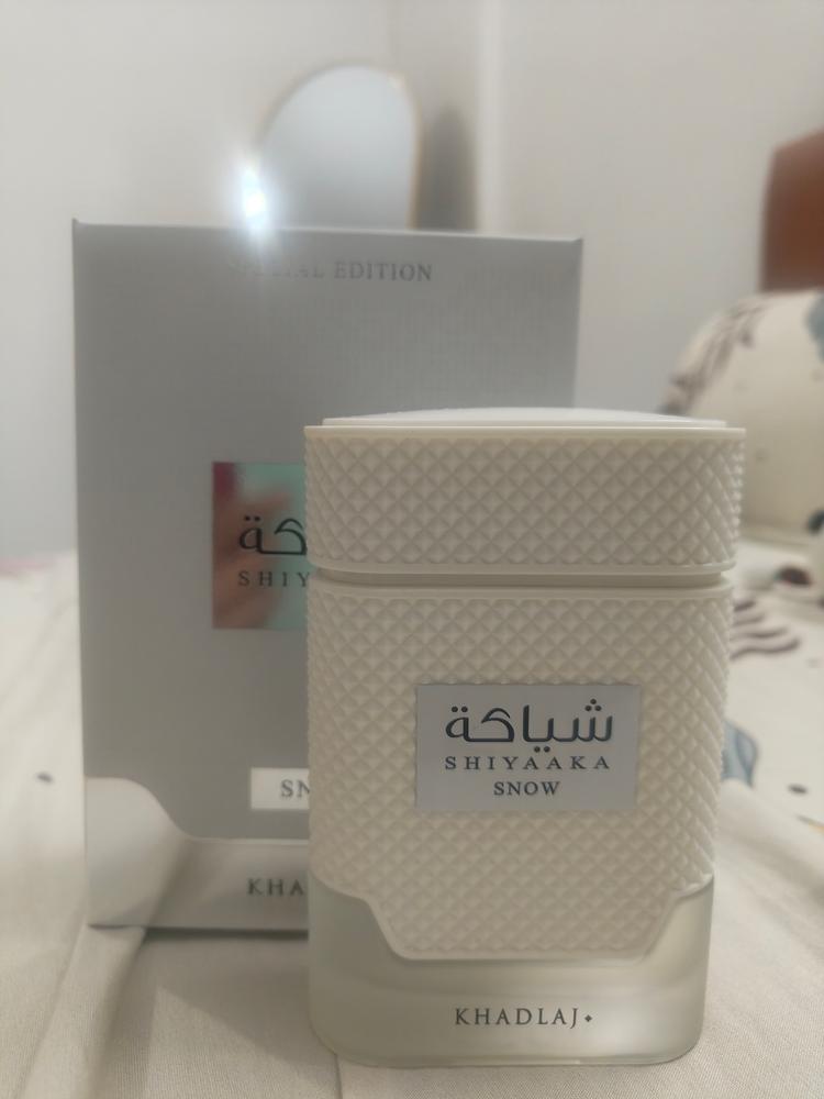 Khadlaj Shiyaaka Snow Eau de Parfum for Men - Customer Photo From Deepthi