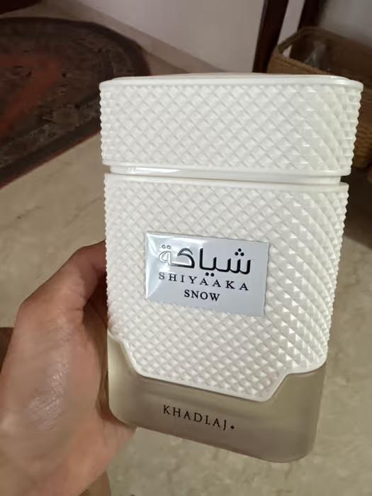 Khadlaj Shiyaaka Snow Eau de Parfum for Men - Customer Photo From Jesil