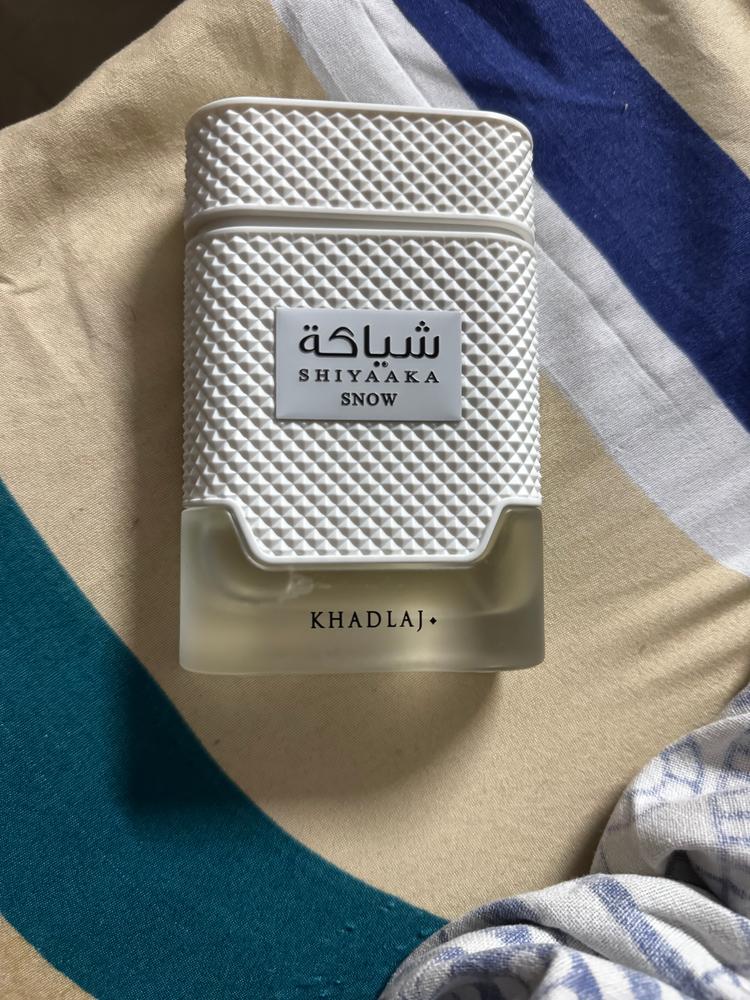 Khadlaj Shiyaaka Snow Eau de Parfum for Men - Customer Photo From Furinun