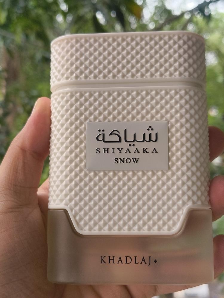 Khadlaj Shiyaaka Snow Eau de Parfum for Men - Customer Photo From Arkajyoti Saha