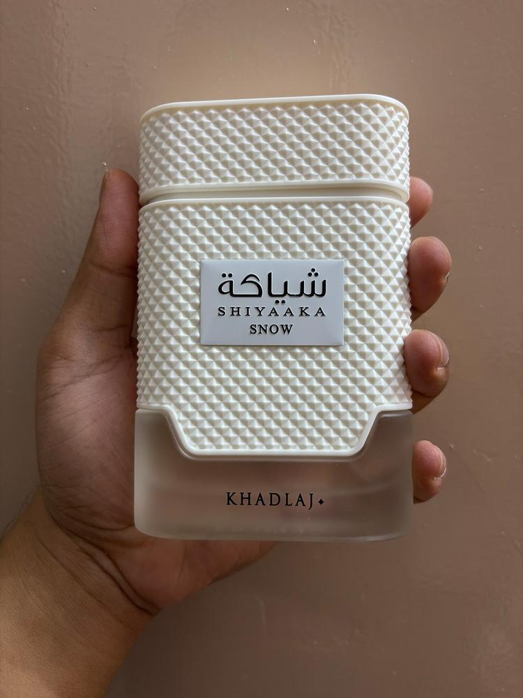 Khadlaj Shiyaaka Snow Eau de Parfum for Men - Customer Photo From Shalin