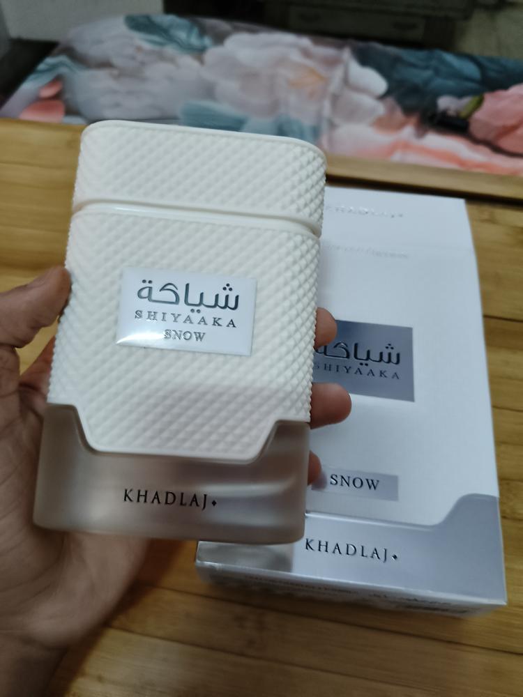 Khadlaj Shiyaaka Snow Eau de Parfum for Men - Customer Photo From Vaibhav Mehrara