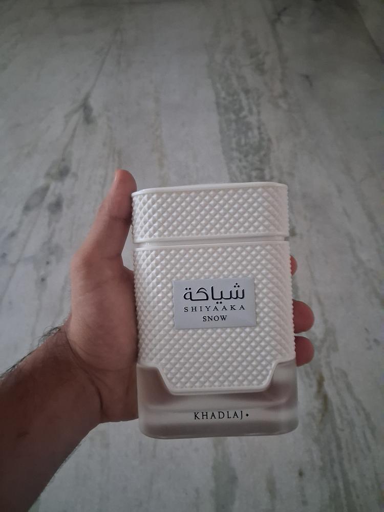 Khadlaj Shiyaaka Snow Eau de Parfum for Men - Customer Photo From Krishiv Paleja