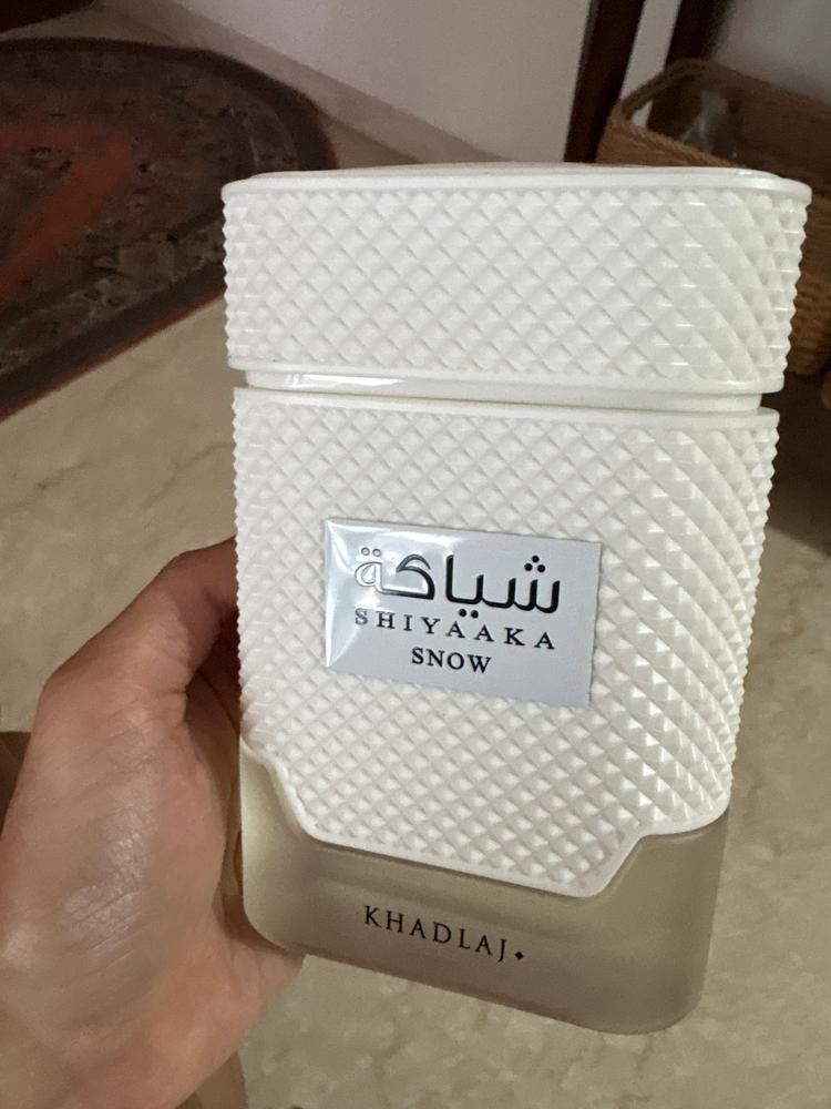 Khadlaj Shiyaaka Snow Eau de Parfum for Men - Customer Photo From Varun